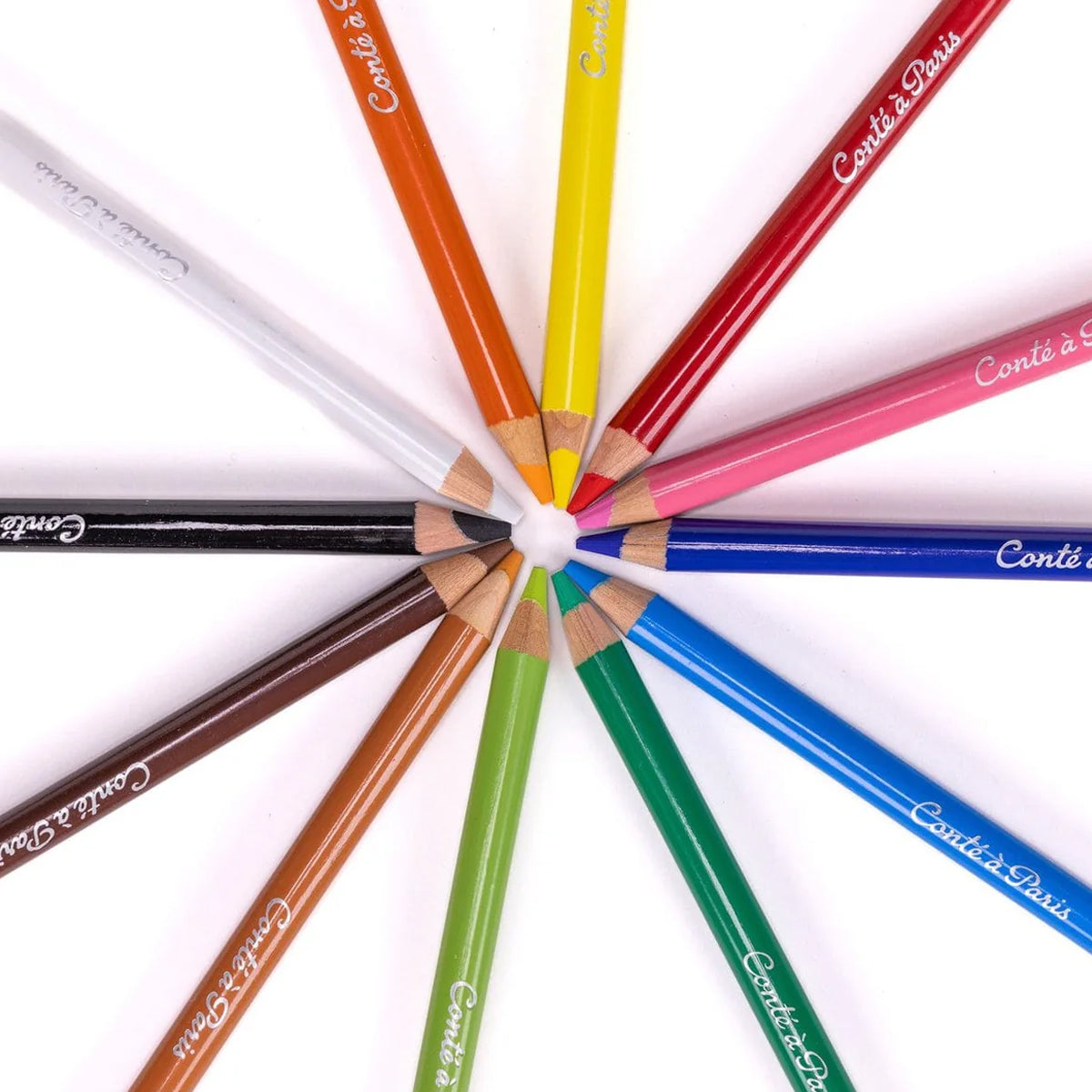 Estojo Lápis Pastel Seco Conté À Paris com 12 Cores