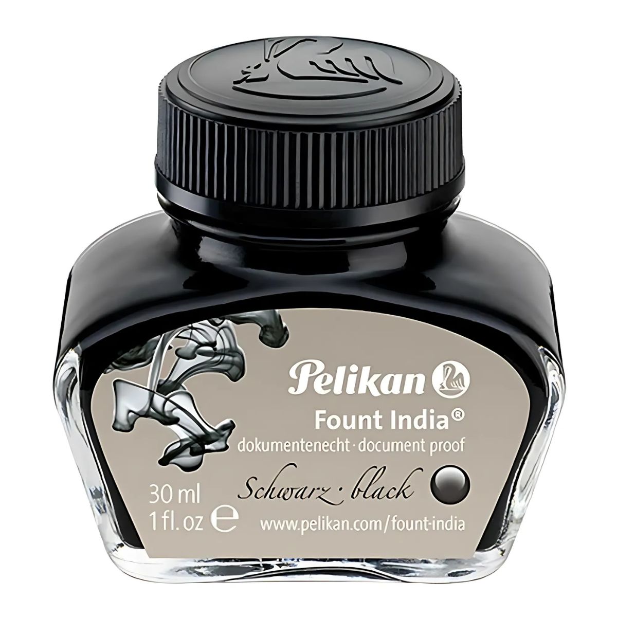 Tinta Nanquim Pelikan Fount India 30ml - Preto