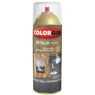 Verniz Spray Metallik Interior 350ml Incolor Brilhante Colorgin 58