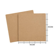 Placa Mdf Cru 40x40cm 6mm
