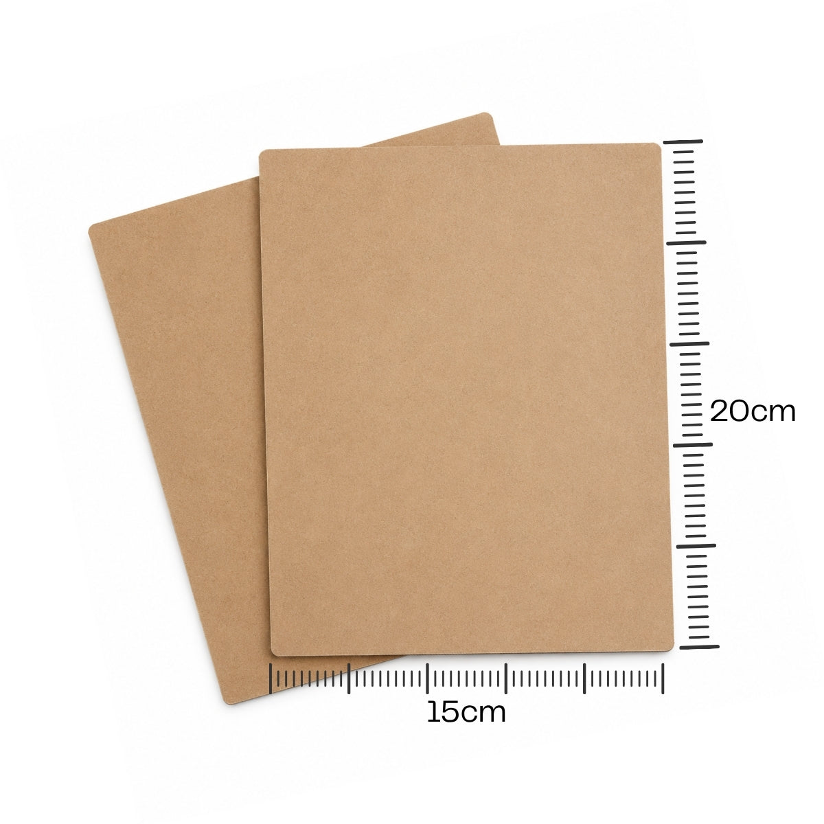 Placa Mdf Cru 20x30cm 6mm
