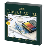 Estojo Lápis de Cor Aquarelável Albrecht Dürer Box 36 Cores Faber-castell 117538