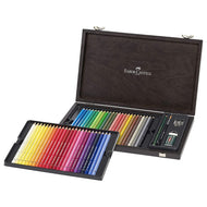 Estojo de Madeira Lápis de Cor Aquarelável Albrecht Dürer 48 Cores Faber-castell 117506