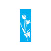 Stencil Opa 10x30cm - Flores Tulipas Ii - 1720