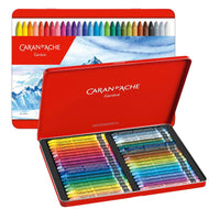 Estojo Giz Pastel Oleoso Caran D'ache Neocolor Ii Aquarelável com 40 Cores