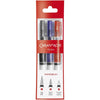 Kit Pincel com Reservatório Caran D'ache Blush Aquarelável com 3 Unidades