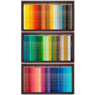 Estojo de Madeira Lápis de Cor Supracolor Caran D'ache Aquarelável com 80 Cores