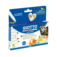 Estojo de Marcador Giotto Decor Materiais 6 Cores 453300