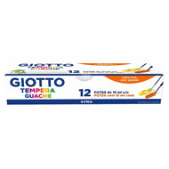 Estojo de Tinta Guache Giotto Têmpera 15ml 12 Cores 017000