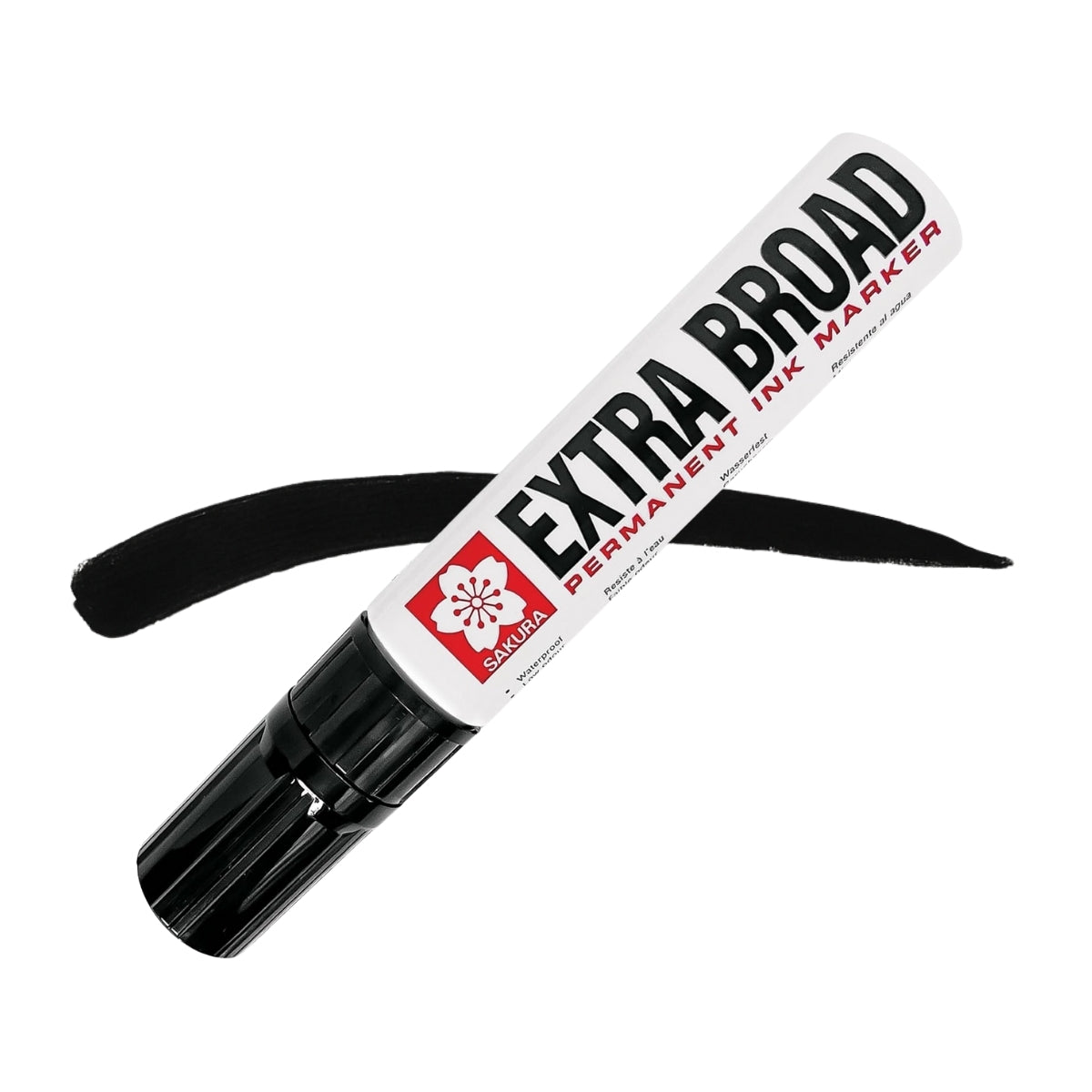 Marcador Artístico Extra Broad 17.0Mm Preto Sakura
