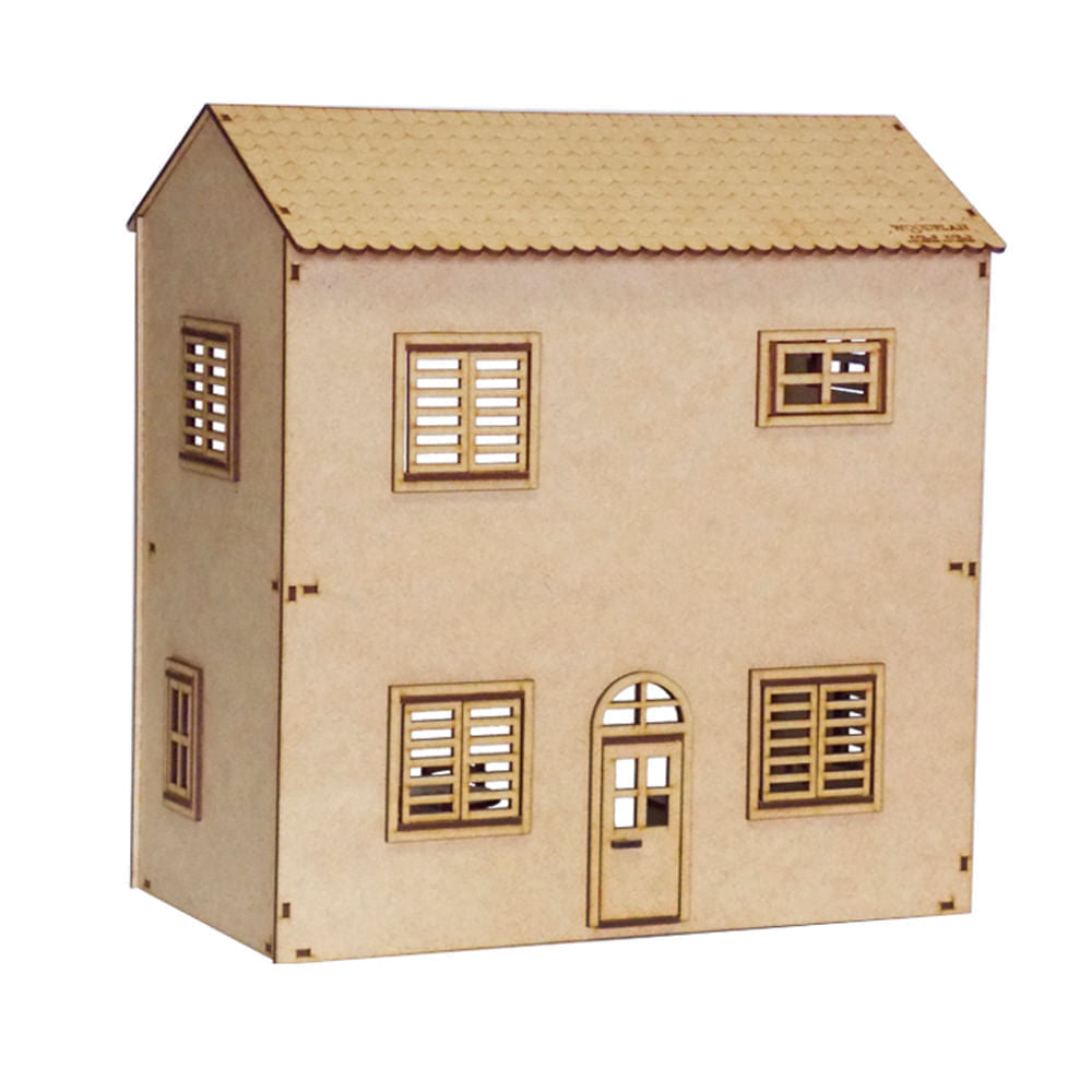 Kit Miniaturas Mdf Cru Casinha Mini Mini W4007 - Woodplan