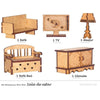 Kit Miniaturas Mdf Cru Sala K2007 - Woodplan