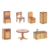 Kit Miniaturas Mdf Cru Cozinha K2006 - Woodplan