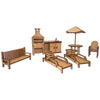 Kit Miniaturas Mdf Cru Piscina K2004 - Woodplan