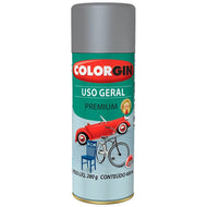 Primer Spray Uso Geral Premium 400ml Rapido Cinza Colorgin 53001