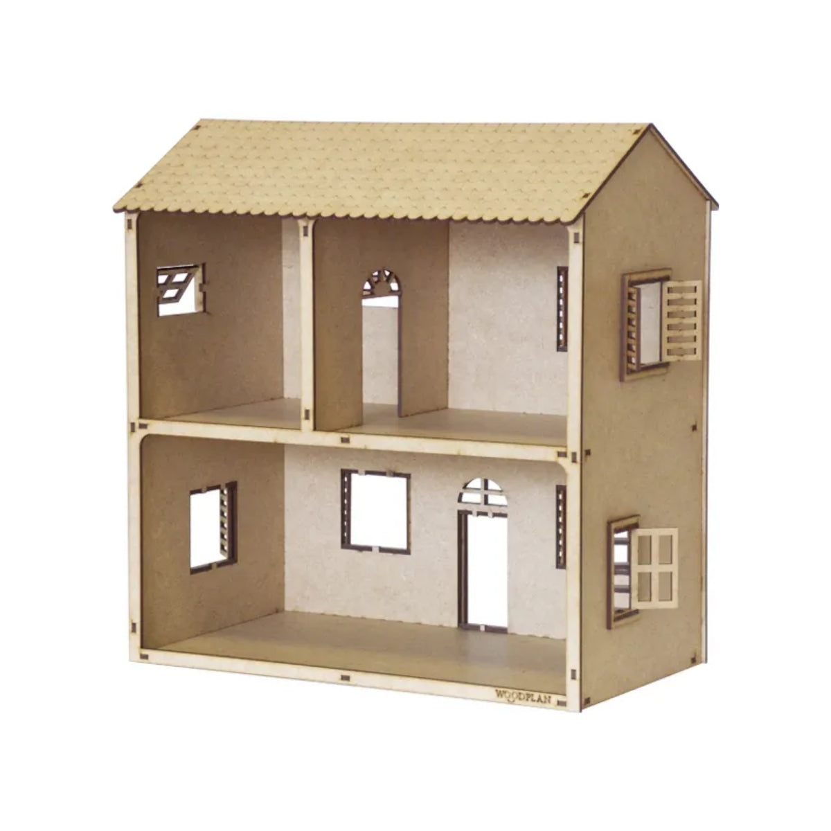 Casinha Mdf Cru Mini Mini W4006 - Woodplan