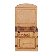 Miniatura Mdf Cru Fogão 9,8x5x5cm M1012 - Woodplan