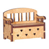 Miniatura Mdf Cru Sofá Baú M1035 - Woodplan