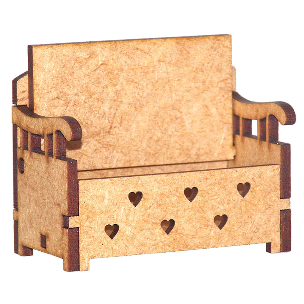 Miniatura Mdf Cru Sofá Baú M1035 - Woodplan