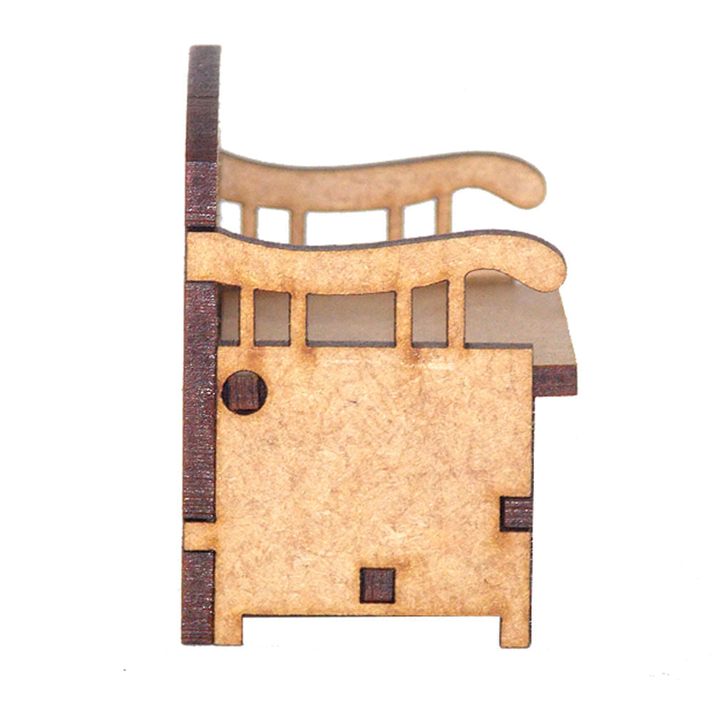 Miniatura Mdf Cru Sofá Baú M1035 - Woodplan