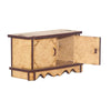 Miniatura Mdf Cru Cômoda M1033 - Woodplan