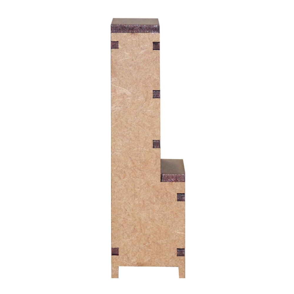 Miniatura Mdf Cru Armário de Cozinha M1010 - Woodplan