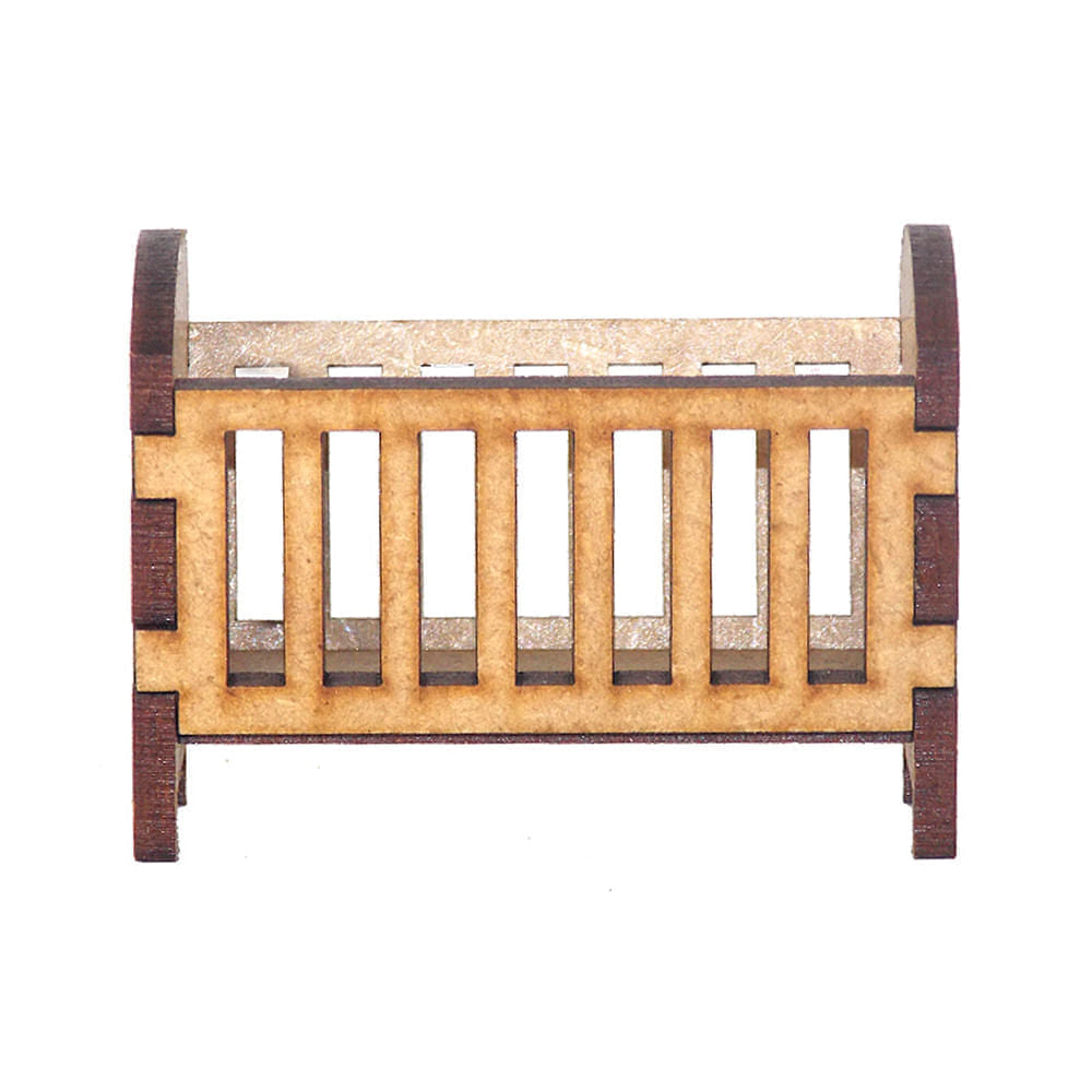 Miniatura Mdf Cru Berço M1028 - Woodplan