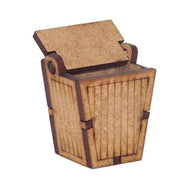 Miniatura Mdf Cru Cesto de Roupas/banheiro M1006 - Woodplan
