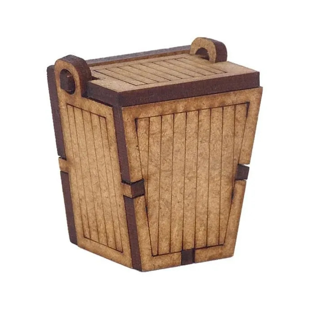 Miniatura Mdf Cru Cesto de Roupas/banheiro M1006 - Woodplan