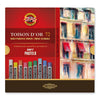 Estojo Giz Pastel Seco Toison D'or 72 Cores - Koh-i-noor