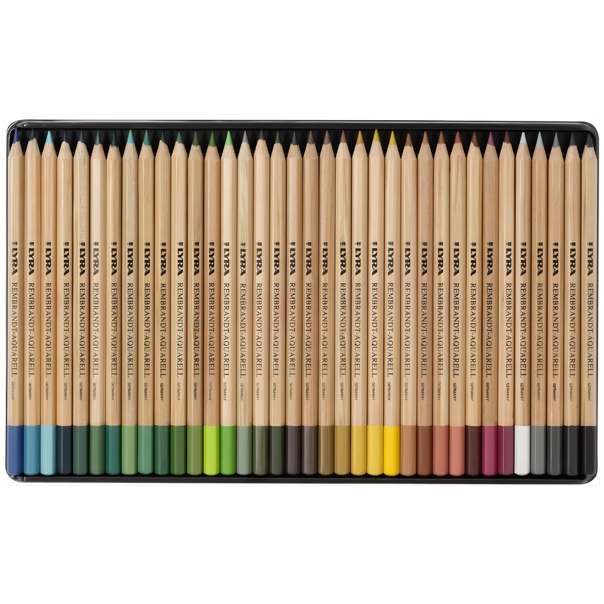 Estojo Lata Lápis de Cor Lyra Aquarelável Rembrandt Aquarell 72 Cores