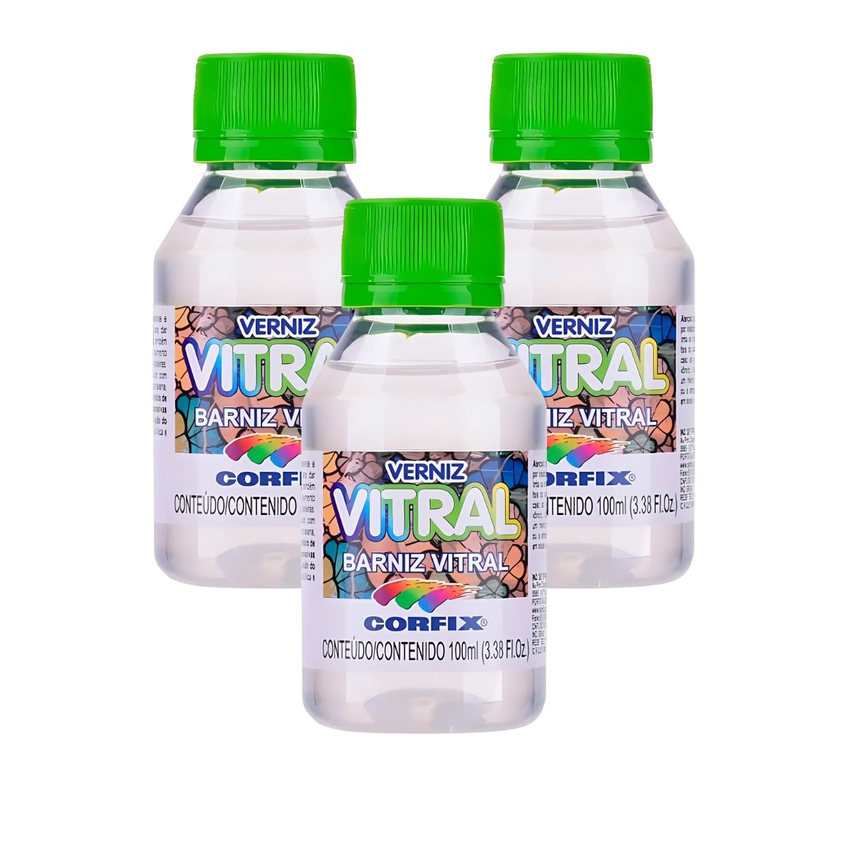 Verniz Vitral Corfix 100ml 405 - Base Madrepérola