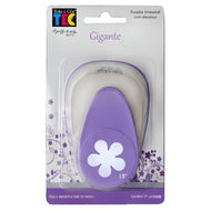 Furador de Papel Alavanca Scrapbook Gigante Flor Hélice 36x36mm - Toke e Crie
