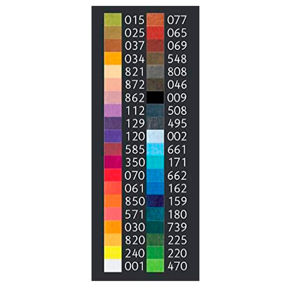Estojo Lápis de Cor Caran D'ache Luminance com 40 Cores