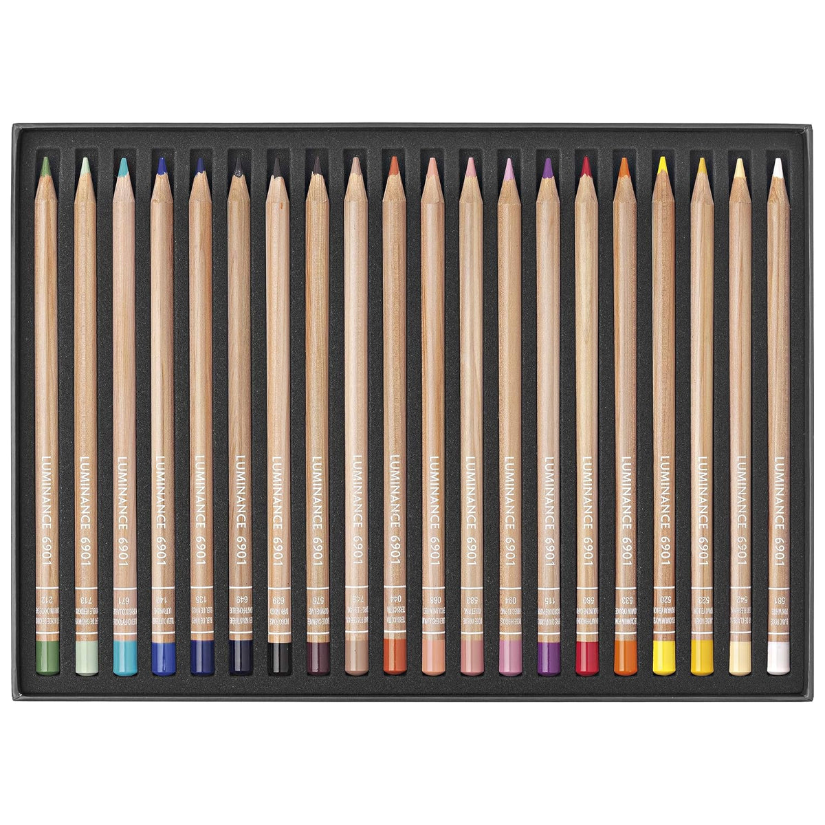 Estojo Lápis de Cor Caran D'ache Luminance com 20 Cores