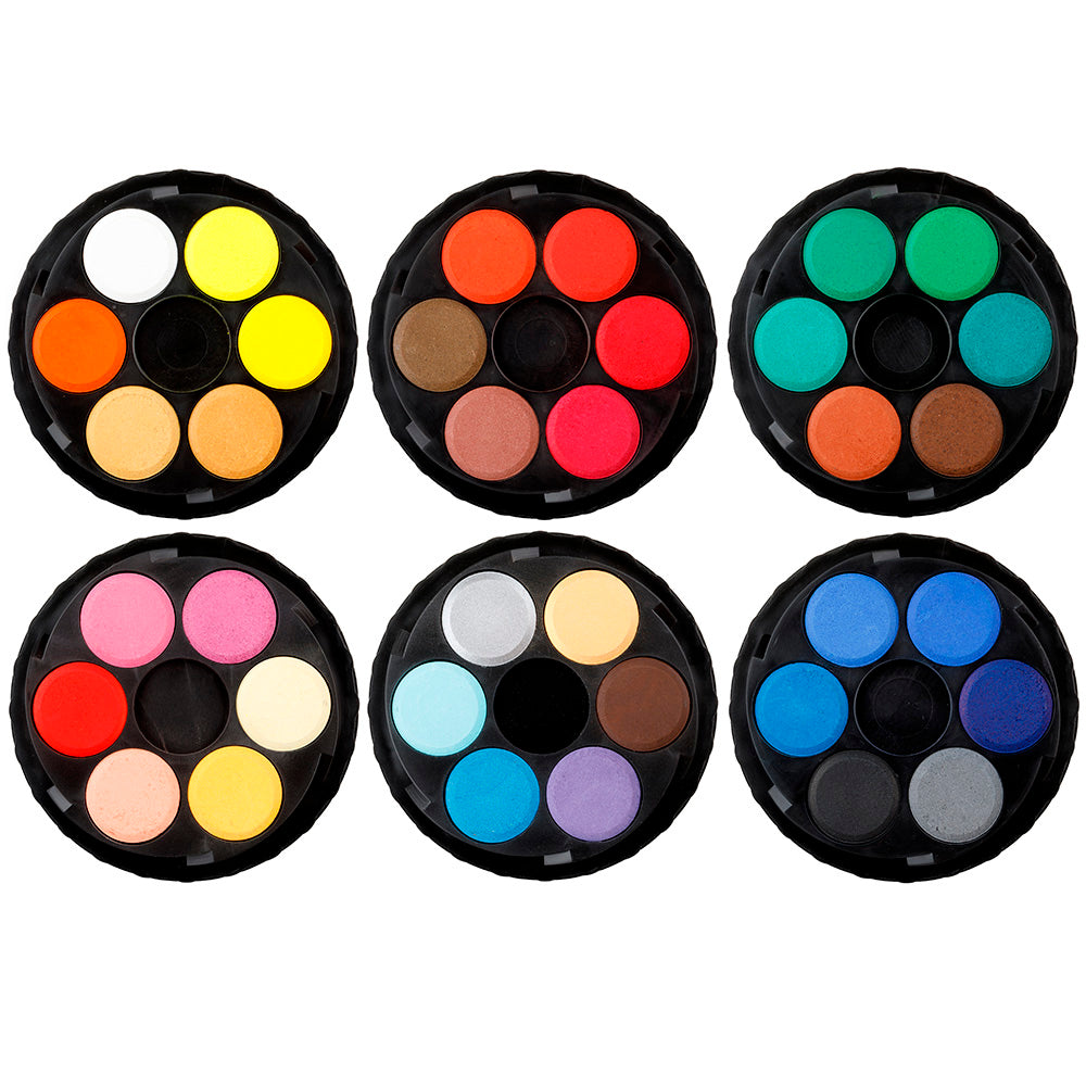 Estojo Tinta Aquarela Pastilha Disco Empilhável 36 Cores - Koh-i-noor - 171509