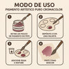 Pigmento Artístico Puro Preto de Fumo Cromacolor 40g 115  