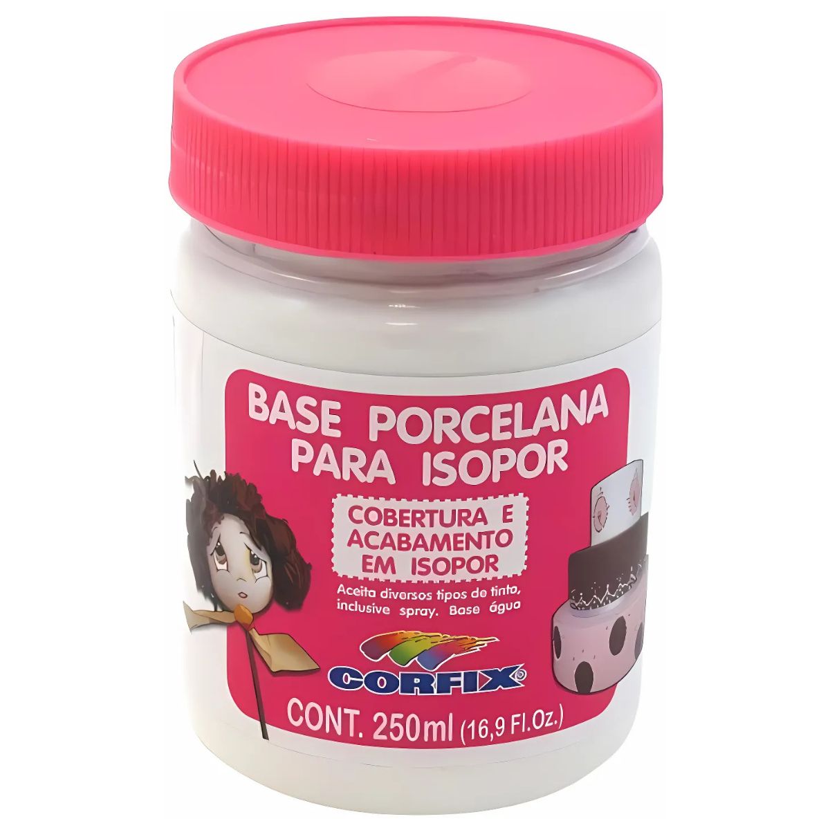 Base Porcelana 22250 Paraisopor 250ml Corfix