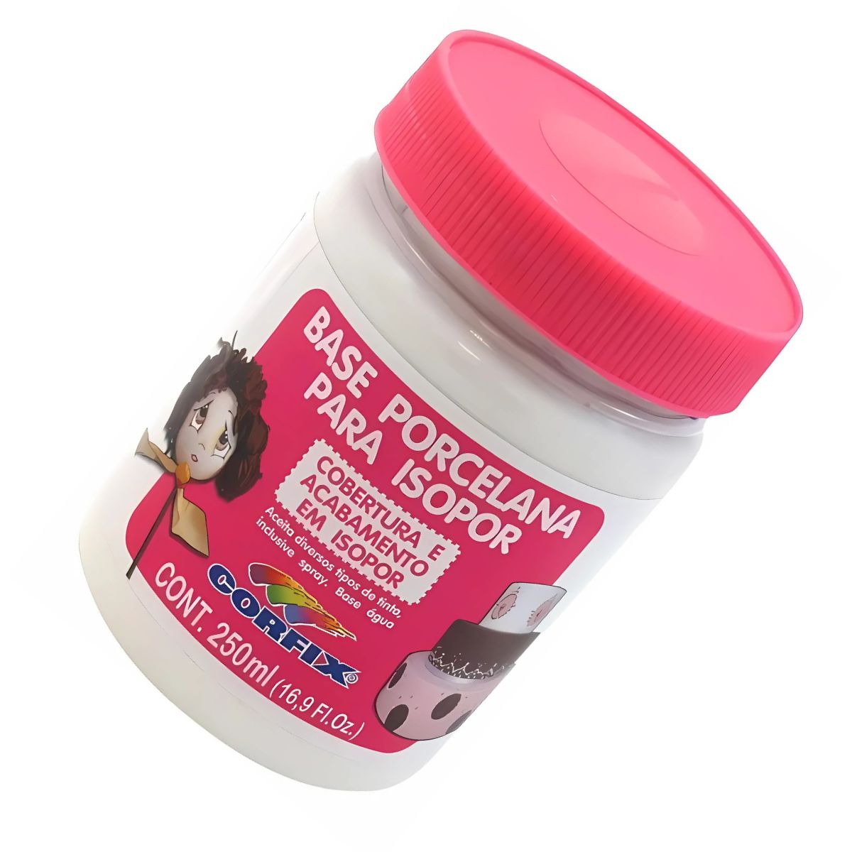 Base Porcelana 22250 Paraisopor 250ml Corfix