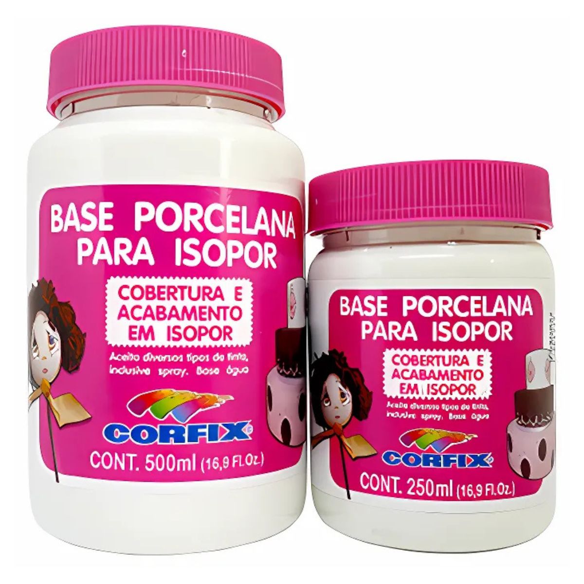 Base Porcelana 22250 Paraisopor 250ml Corfix