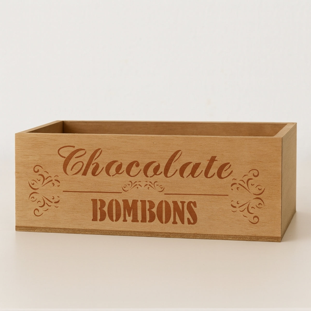 Stencil Opa 10x30cm - Palavras Chocolate - 1865