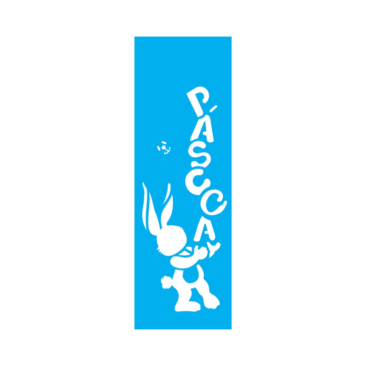 Stencil Opa 10x30cm - Coelho Páscoa - 1894