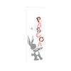 Stencil Opa 10x30cm - Coelho Páscoa - 1894