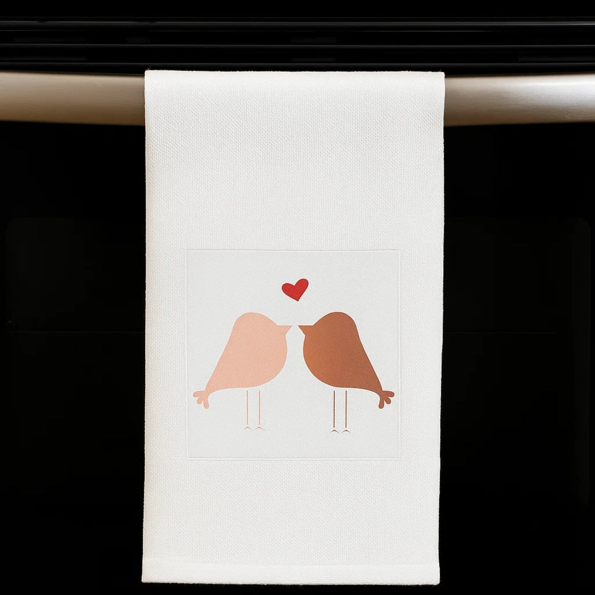 Stencil Opa 10x10cm - Passarinhos Casal - 1863