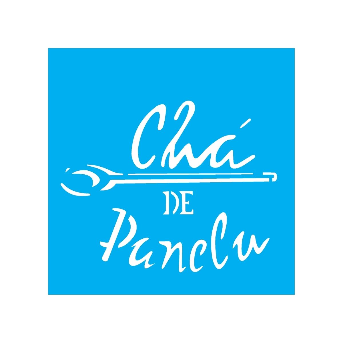 Stencil para Pintura Opa 14x14cm - 1824 Cha de Panela