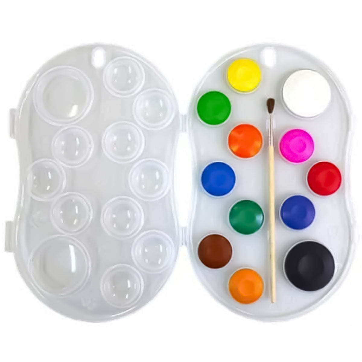 Estojo Aquarela 12 Cores e 1 Pincel Acrilex - 01812