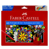 Estojo Lápis de Cor Ecolápis 60 Cores - Faber-castell 120160g