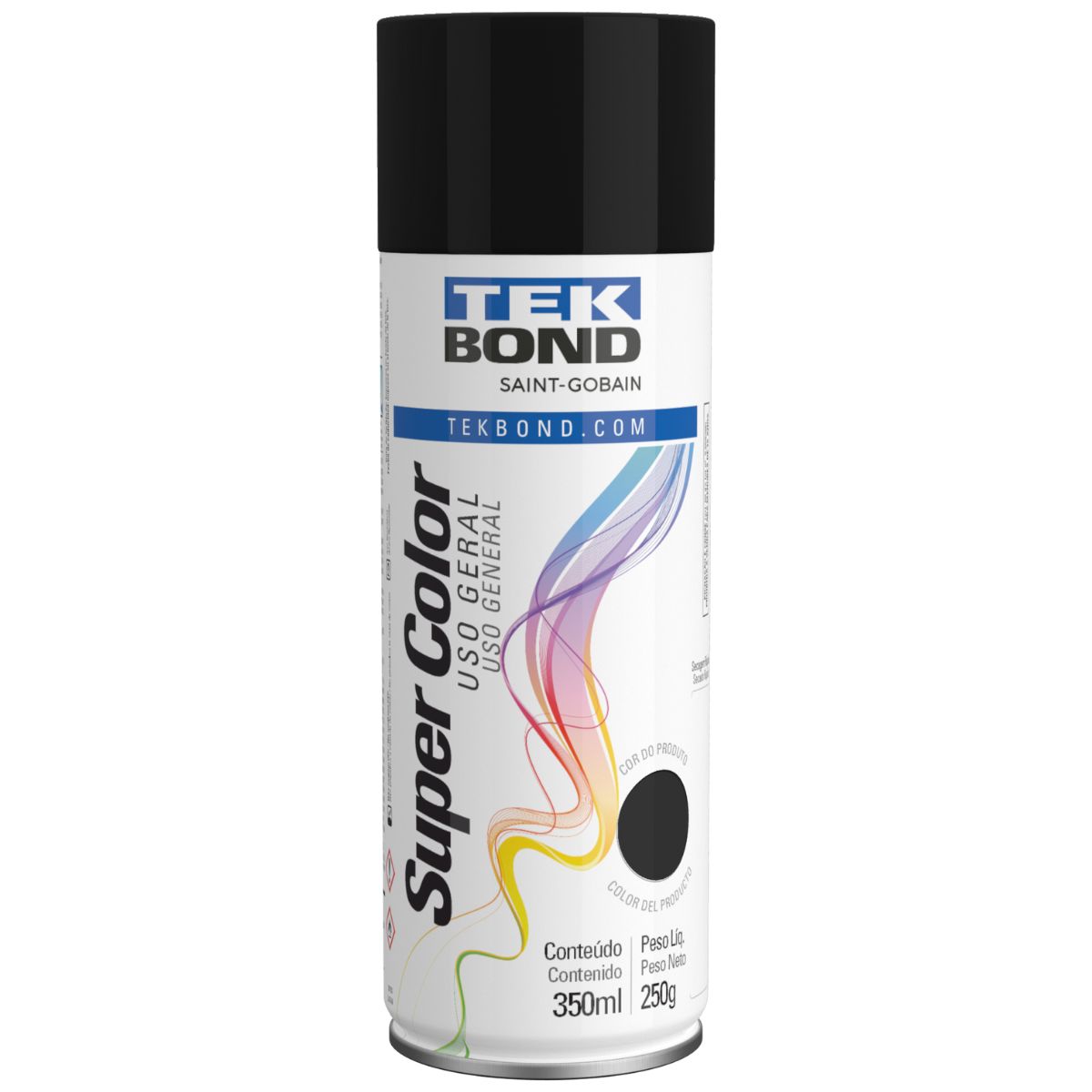 127420-spray-aerossol-tinta-super-color-tek-bond-350ml-250g-uso-geral-preto-fosco-540568