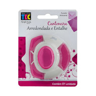 Furador Cantoneira Scrapbook Arredondada e Entalhe 18x14cm - Toke e Crie