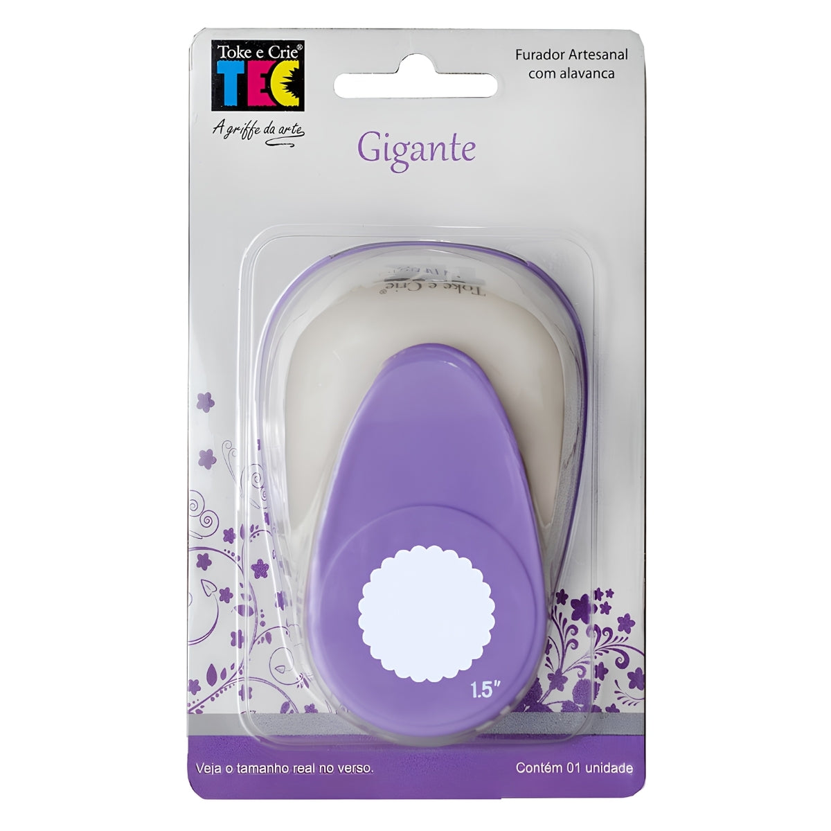 Furador Gigante Alavanca Fga68 Circulo Esc. Toke e Crie